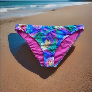 Yamamay Floral Bikini Bottoms NWOT